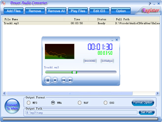 Screenshot of Power Audio Converter